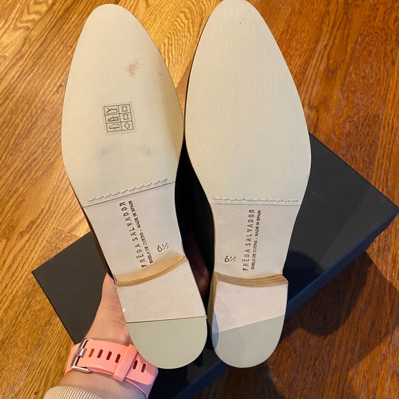 Freda Salvador Black Slip ons - Picture 4 of 6